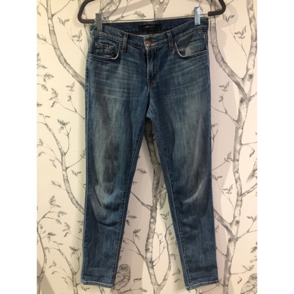 J Brand Ellis Boyfriend Jeans in Echo 25 - Picture 5 of 6
